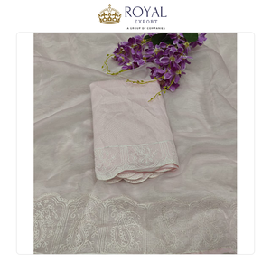Exclusive Sale on Latest Fashion Beautiful Design Organza Silk Saree with Cotton Thread <b>Work</b> for Women Wedding Wear - Product Image 6