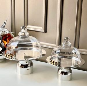 Newly Designed Fancy Decorative Eco-Friendly Handmade Wedding CE Certified <b>Cupcake</b> <b>Stand</b> Shiny Polished Metal Cake Tools - Product Image 3