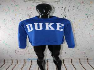 Sudadera DUKE BLUE con cuello alto 100% gris, sudadera con bordado aplicado y cuello ancho, CLUSH SPORTS - Product Image 3