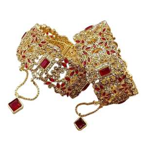Premium Designer Fashion Jewelry <b>Sets</b> Artificial <b>Bangles</b> for Women Elegant Party Wear Bracelet <b>Set</b> Wholesale Supplier - Product Image 1