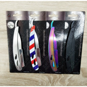 Maquinilla de Afeitar de Acero Inoxidable con Logotipo Personalizado, Juego de Maquinillas de Afeitar Profesionales para Hombre, Maquinilla de Afeitar de Seguridad Reutilizable - Product Image 6