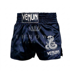 กางเกงมวย MMA คุณภาพสูงขายส่ง บริการ OEM ปี 2026 กางเกงลำลองแบบยูนิเซ็กซ์ คุณภาพสูง ผ้าพิมพ์ลายแบบซับลิเมชั่นตามสั่ง - Product Image 1