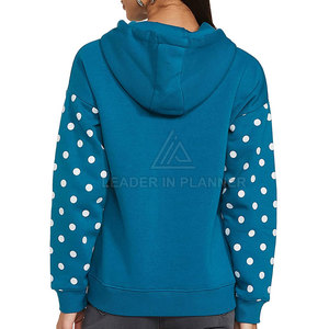 เสื้อฮู้ดแขนยาวสำหรับผู้หญิง ผ้าฝ้าย 100% ระบายอากาศได้ดี สวมใส่สบายในฤดูหนาว สไตล์สตรีทแวร์ เป็นมิตรต่อสิ่งแวดล้อม สำหรับผู้ใหญ่ ราคาขายส่ง - Product Image 2