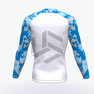 เสื้อคอมเพรสชั่นผู้ชายไซส์ใหญ่ สไตล์ออกกำลังกาย ยืดหยุ่นกระชับ เหมาะสำหรับเล่นกีฬา ฟิตเนส และป้องกันการระคายเคืองผิว - Product Image 4