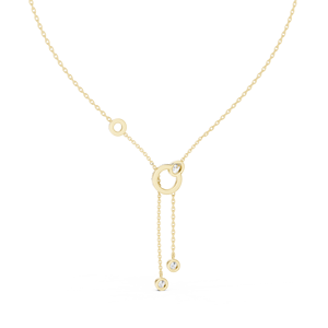 Collar con colgante de cristal con incrustaciones brillantes a la moda para mujer, accesorios de joyería para banquete de boda con temperamento de lujo delicado - Product Image 2