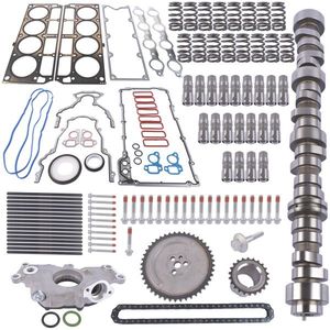 Chevrolet Avalanche Silverado 1500 GMC Sierra 1500 Yukon 5.3L V8 Camshaft Lifters Pushrods Kit 12625437 12689035 Bearing Bushes - Product Image 6