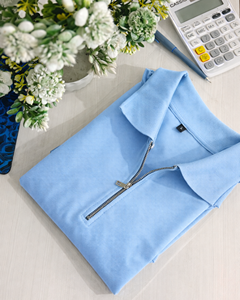 Camiseta Polo Deportiva Personalizada al por Mayor, de Algodón y Elastano, para Hombre, de Secado Rápido, Estampada, para Golf - Product Image 5