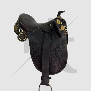 High Quality Australian Stock Saddle Leather Wood <b>Tree</b> Trail Riding Comfortable Durable Equestrian Equipment Export - Product Image 5