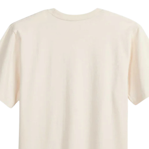 เสื้อยืดผู้ชายไซส์ใหญ่ สีธรรมชาติ ผ้าฝ้ายพรีเมียม คอกลม แขนสั้น สไตล์ลำลอง โอเวอร์ไซส์ ทนทาน ใส่ได้ทุกวัน สตรีทแวร์ - Product Image 4
