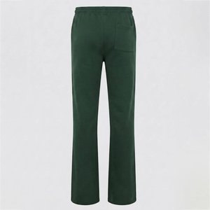 Nouvel ensemble de survêtement vert foncé à capuche pour homme, manches longues, couleur unie, décontracté, avec poches latérales et taille à cordon, idéal pour l'automne - Product Image 6