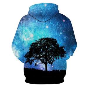 Sudadera con Capucha para Hombre, Lavado Ácido, Bordada, 100% Algodón, Antiencogimiento, Transpirable, Uso Casual, Impresión Digital, Personalizable - Product Image 4