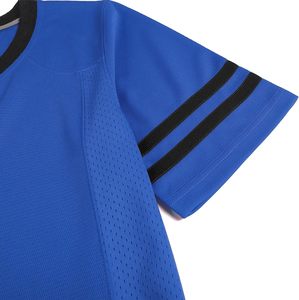 Camiseta de Fútbol Profesional, Malla de Poliéster, Acabado Bordado Premium, Uniforme de Equipo Personalizado, Fabricante de Marca Privada, Cuello en V, Manga Corta - Product Image 5