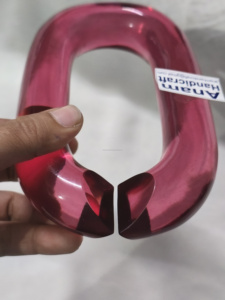 Cadena acrílica moderna personalizada, acentos de pared hechos a mano, resina ornamental moderna, colgante para decoración del hogar, listo para Festival Diwali - Product Image 3