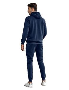 Conjunto Deportivo para Hombre de 2 Piezas, Sudadera con Capucha, Conjunto Deportivo Informal para Correr, Atuendo Atlético de Manga Larga, Conjunto de Sudadera - Product Image 1