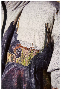 Blousons matelassés pour enfants, personnalisés haut de gamme, brodés en 3D, imperméables et coupe-vent, style streetwear rétro vintage, entièrement imprimés effet bulle - Product Image 5