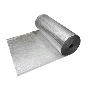 Matériau d'isolation thermique pour toiture à double bulle industrielle, feuille de protection thermique réfléchissante en aluminium pur, meilleure isolation - Product Image 2
