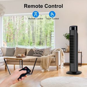 พัดลมทาวเวอร์31นิ้วเงียบ, รีโมทคอนโทรล80องศาการตั้งค่าความเร็ว3สปีดตัวจับเวลา75ชั่วโมงพัดลมระบายความร้อนพัดลมระบายอากาศขนาด31นิ้ว - Product Image 2