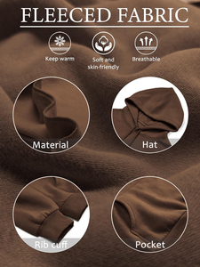 เสื้อฮู้ดดี้ผู้หญิงไซส์ใหญ่ สไตล์ลำลอง ทรงหลวม ใส่สบาย - Product Image 6