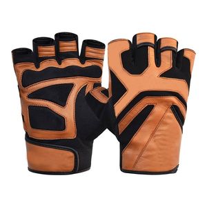Custom Weightlifting Gym Training <b>Gloves</b> Cowhide Material Lightweight Unisex Outdoor Sports Hand Grips Adjustable Wrist Strap - Product Image 4