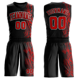 Nueva Camiseta de Baloncesto Personalizada 2026, Talla Grande, para Hombre, 100% Poliéster, Bloques de Color, Sublimada, Transpirable - Product Image 1