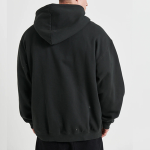 Sudaderas con capucha extragrandes de nuevo diseño para hombre, con logotipo personalizado, hombros caídos, a precio económico. - Product Image 4
