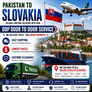 Service d'expédition Pakistan-Slovaquie DDP Porte à Porte Fret Aérien Fret Maritime Dédouanement - Product Image 1