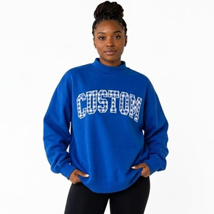 Patron de couture pour sweat-shirt surdimensionné, pull pour femme, sweat à capuche oversize, pack technique, fournisseur de vêtements OEM pour commandes en gros - Product Image 3