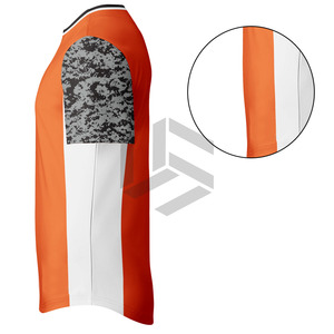 Latest Custom Low MOQ <b>Baseball</b> Jersey New Design Blue Color Digital Print <b>Baseball</b> Jersey for Sale - Product Image 2