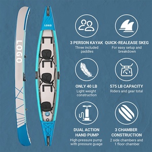 ड्रॉप सिलाई फोल्डिंग केक्स <span class=keywords><strong>3</strong></span> व्यक्ति कजाक ऑफब्लासबार ड्रॉपस्टिच सूजन वाली कायक - Product Image 3