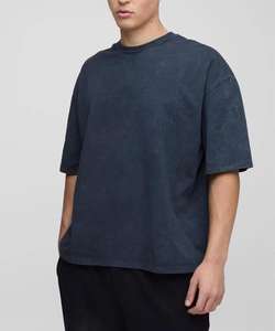 Fabricante de Camisetas Oversize de Estilo Urbano, Camisetas de Algodón Lisas de Primera Calidad, 220 g/m², Camisetas Oversize para Hombre - Product Image 1