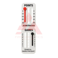 First Athletics FA-SR-063456 Compteur de scores de tennis et padel portable, léger, durable et facile à installer, personnalisable