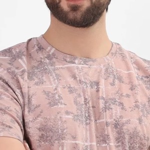 Fabrication de t-shirts à manches courtes et col rond imprimés sur mesure pour hommes, personnalisez votre propre marque de t-shirts imprimés - Product Image 5