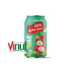 Orange Fruit Juice Drink Aluminum Can 330ml VINUT For Wholesale Importer Distributor Bulk Beverage Supplier B2B - Product Image 5
