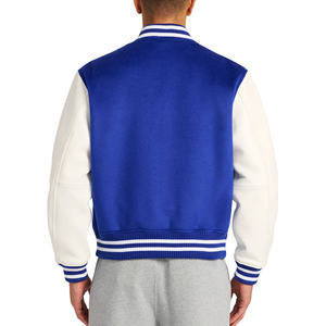 Chaqueta de Béisbol para Hombre, Estilo Graffiti, con Logotipo Personalizado, Chaqueta Universitaria Varsity con Mangas Bordadas - Product Image 5