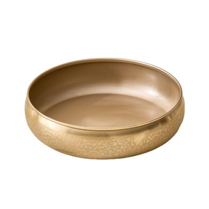 Bol décoratif en acier inoxydable gravé, fait main, écologique, sans BPA, résistant à la chaleur, pour une décoration élégante de la maison et des fêtes - Product Image 1