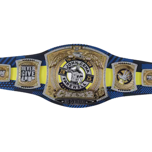 Custom John Cena 25th Anniversary Championship Belt WWE Tribute Belt High Quality Wrestling Collectible - Product Image 2
