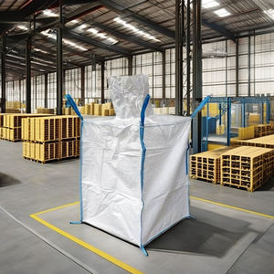 Premium Quality Heavy Duty Polypropylene <b>Top</b> Spout Bottom Flat Jumbo Bag for Agriculture Use Heavy <b>Load</b> Applications Available - Product Image 3