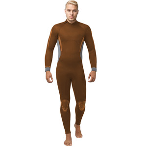 Combinaison de plongée en néoprène tricotée à col rond, 3 mm, manches longues, pour homme et femme - Product Image 6