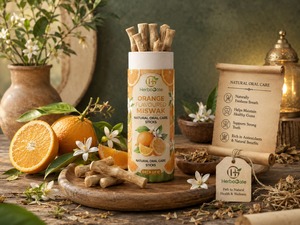 Palillo de Limpieza Dental de Madera Miswak con Sabor a Limón, con Beneficios Herbales Naturales para la Higiene Bucal Diaria, a Precio Económico - Product Image 2