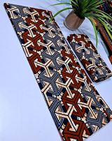 Tissu en coton imprimé africain Premium Freetown, motifs vibrants, pour vêtements féminins, fourniture textile, OEM ODM, export Hitjem