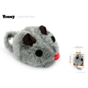 Ratón de Peluche Yommy 6.5cm x 4.5cm Juguete para Gatos - Product Image 1