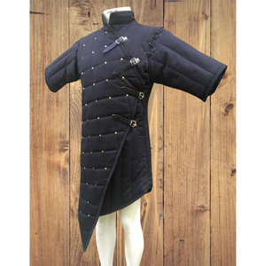 Gambeson Coat Thick Padded Medieval Quilted <b>Costume</b> For LARP SCA Reenactment Cosplay Stage Clothing Top Selling - Product Image 3