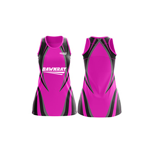 เสื้อเจอร์ซีย์เน็ตบอลสำหรับผู้หญิงมืออาชีพ |   ชุดยูนิฟอร์มเน็ตบอลแบบซับลิเมชั่นพร้อมโลโก้ทีม ชื่อ และหมายเลข |   โพลีเอสเตอร์ที่ระบายอากาศได้ดี - Product Image 4