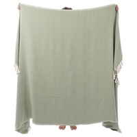Plaid pour canapé-lit, salon, chambre à coucher, 100% coton turc, décoration intérieure, super doux, confortable, chaud, vente en gros, tissé jacquard
