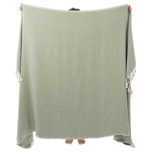 Manta Decorativa para Sofá, Cama, Sala de Estar y Dormitorio, 100% Algodón Turco, Decoración del Hogar, Súper Suave, Cálida y Acogedora, Jacquard Tejido al por Mayor - Product Image 1