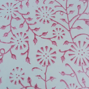 Carnet en papier fait main imprimé au bloc, artisanat haut de gamme, journal en papier conçu par des artisans, design d'impression traditionnel indien - Product Image 4