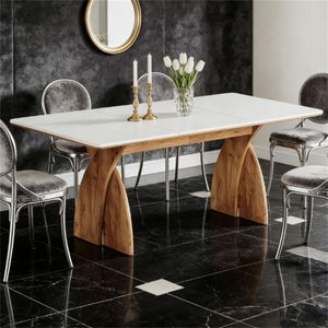 Tavolo da Pranzo Moderno per Cucina, Soggiorno e Uso Computer/Conferenza - Product Image 4
