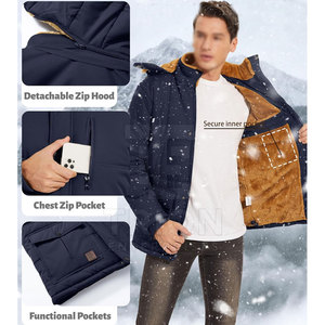 Stylish Wear <b>Men</b> Parka <b>Jacket</b> Modern Look <b>Men</b> Parka <b>Jacket</b> Outdoor Style <b>Men</b> Parka <b>Jacket</b> <b>Long</b> Wear Best Selling <b>Jacket</b> - Product Image 5