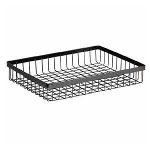 Promotion : Support à fruits en fil métallique à 2 niveaux avec base en bois – Organisateur de table moderne style ferme pour cuisine et comptoir de salle à manger - Product Image 6