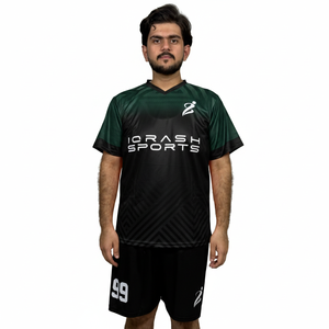 Uniforme de football pour hommes de haute qualité à séchage rapide, personnalisable, prix de gros d'usine thaïlandaise OEM - Product Image 1